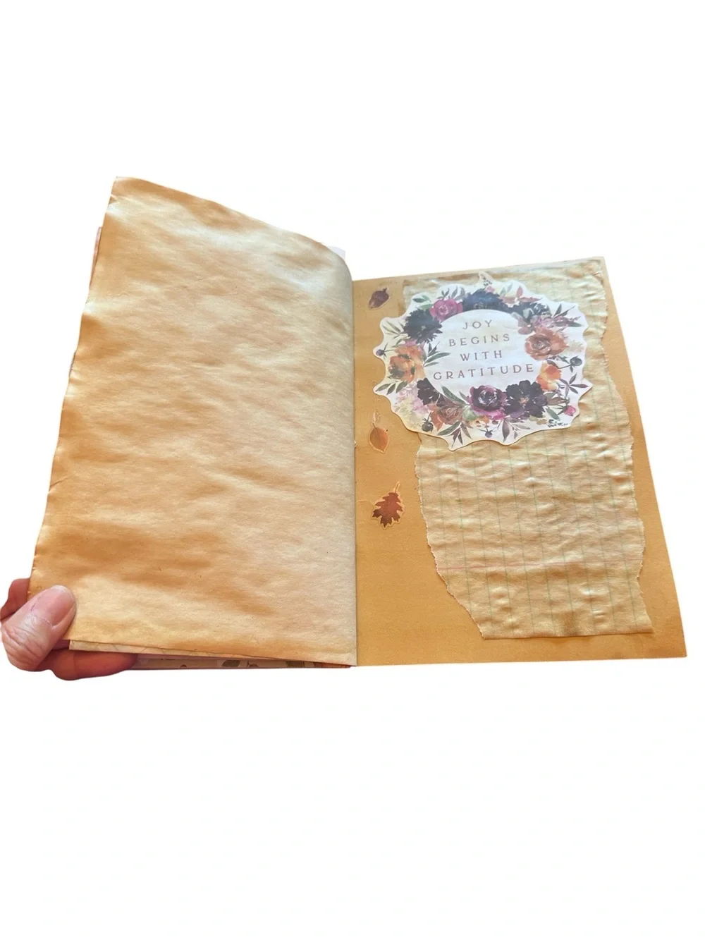 Handmade Junk Journal Fall Theme One of a Kind!